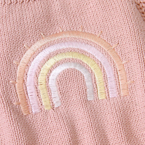 Rainbow Sweater Romper