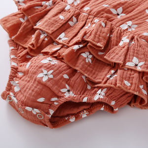 Flora Ruffle Romper
