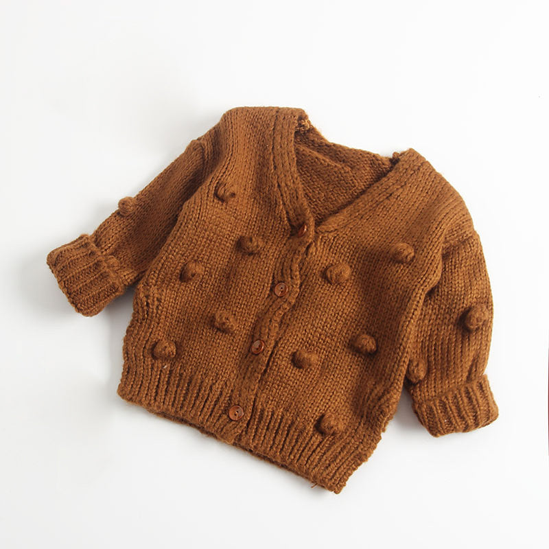 Chunky Knit Cardigan For Babies and Toddlers Meadow Ivy