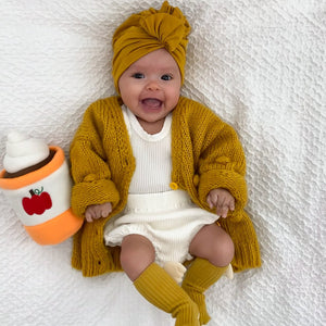 Ribbed Flutter Sleeve Bloomer Set