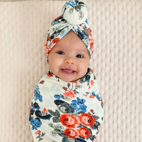 Swaddle Blankets Meadow Ivy