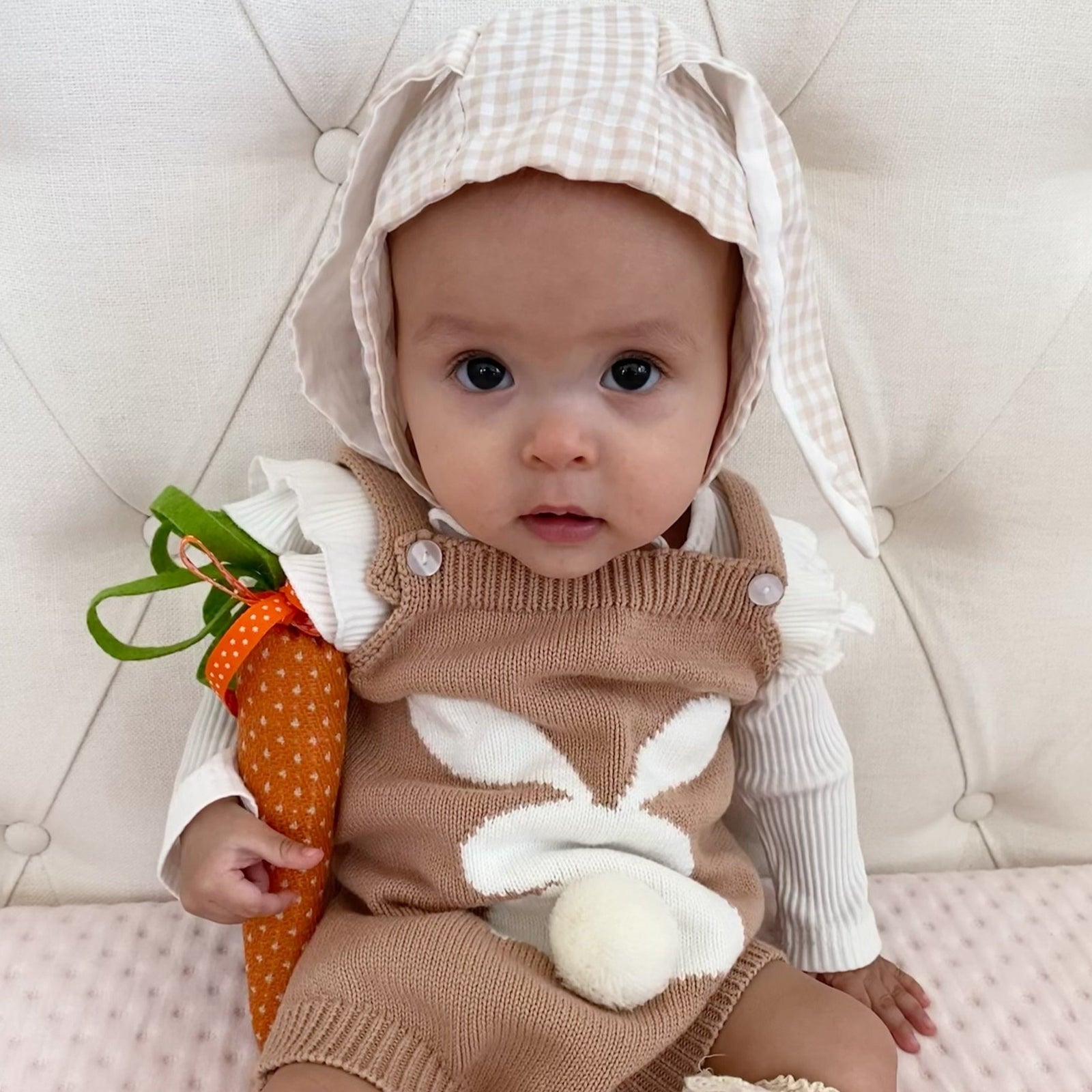 Bunny Sweater Romper