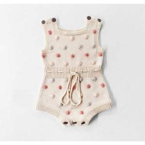Polka Bobble Romper